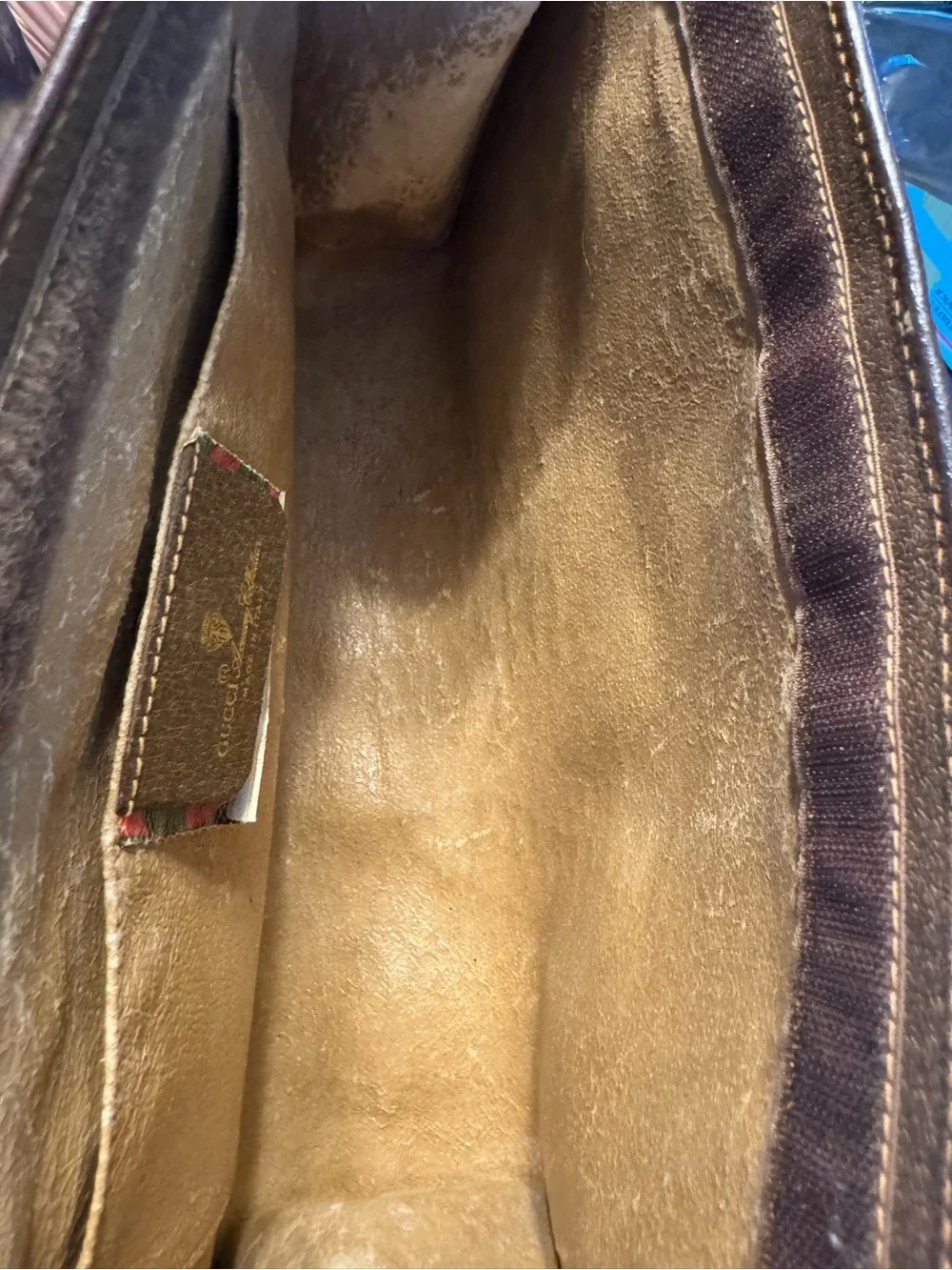 Vintage Gucci Accessory Collection GG Supreme Monogram Sherry Line Clutch Bag - Picture 4 of 4